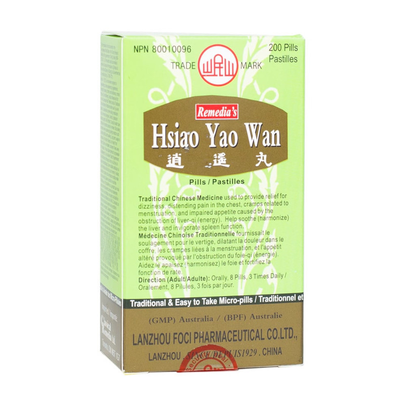 Hsiao Yao Wan 200 pills | Cycle comfort and tension