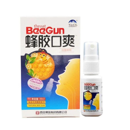 Bee Gun Throat Spray – Natural Throat Support
